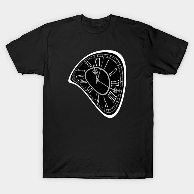 Wobbly classic clock T-Shirt by It'sMyTime